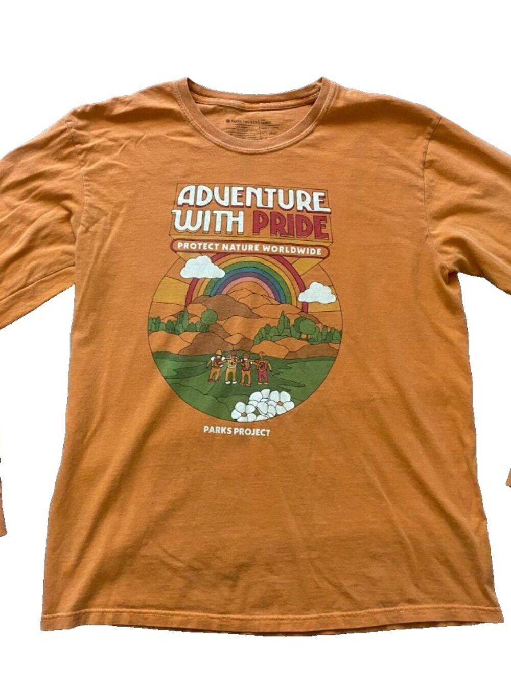 Parks Project Adventure With Pride Long Sleeve Tee